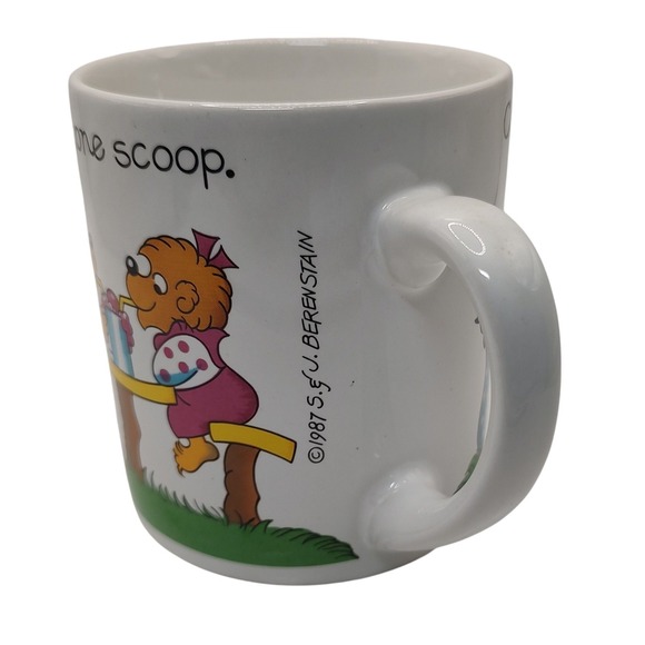 Vintage The Berenstain Bears Coffee Mug Cup Princess House Exclusive 1987 - Picture 2 of 10